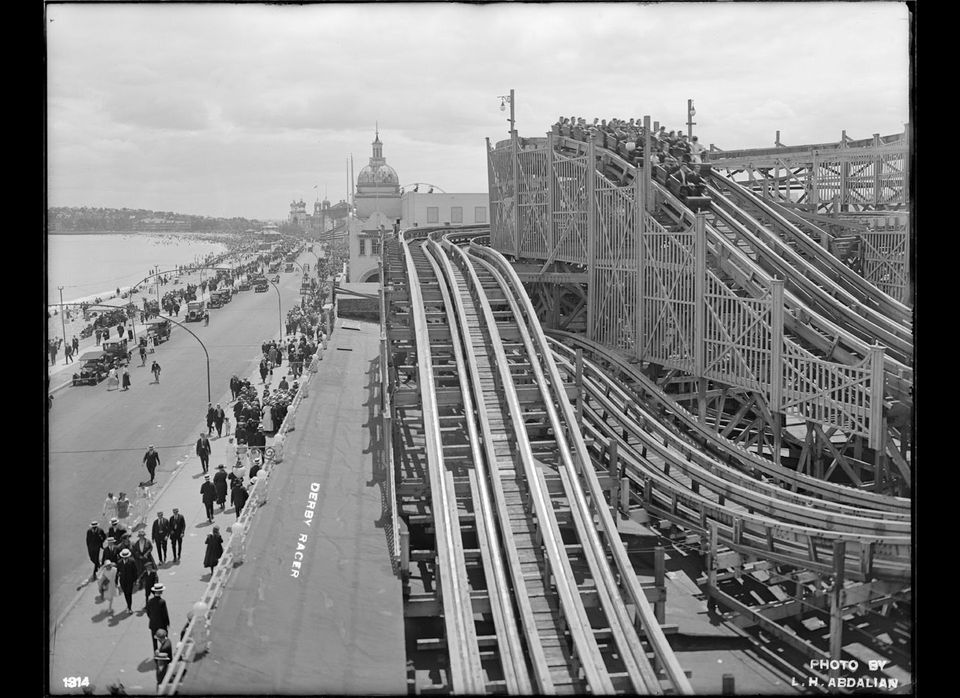 First Roller American Roller Coaster (1884)
