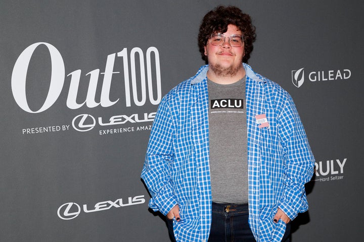 Gavin Grimm attends an event in New York City in 2019. The former Gloucester County high school student celebrated Monday's d