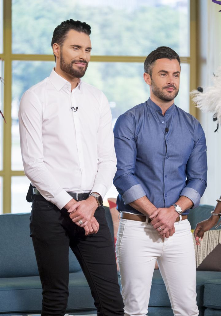 Rylan and Dan co-hosting This Morning together in 2016
