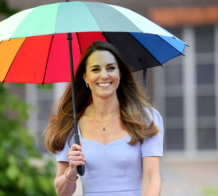 La duquesa de Cambridge, en Kensington Palace el 18 de junio de 2021.