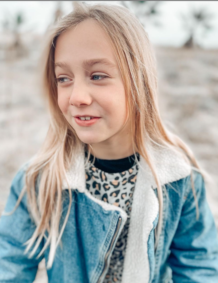 Cloe Aicart, de 10 años.