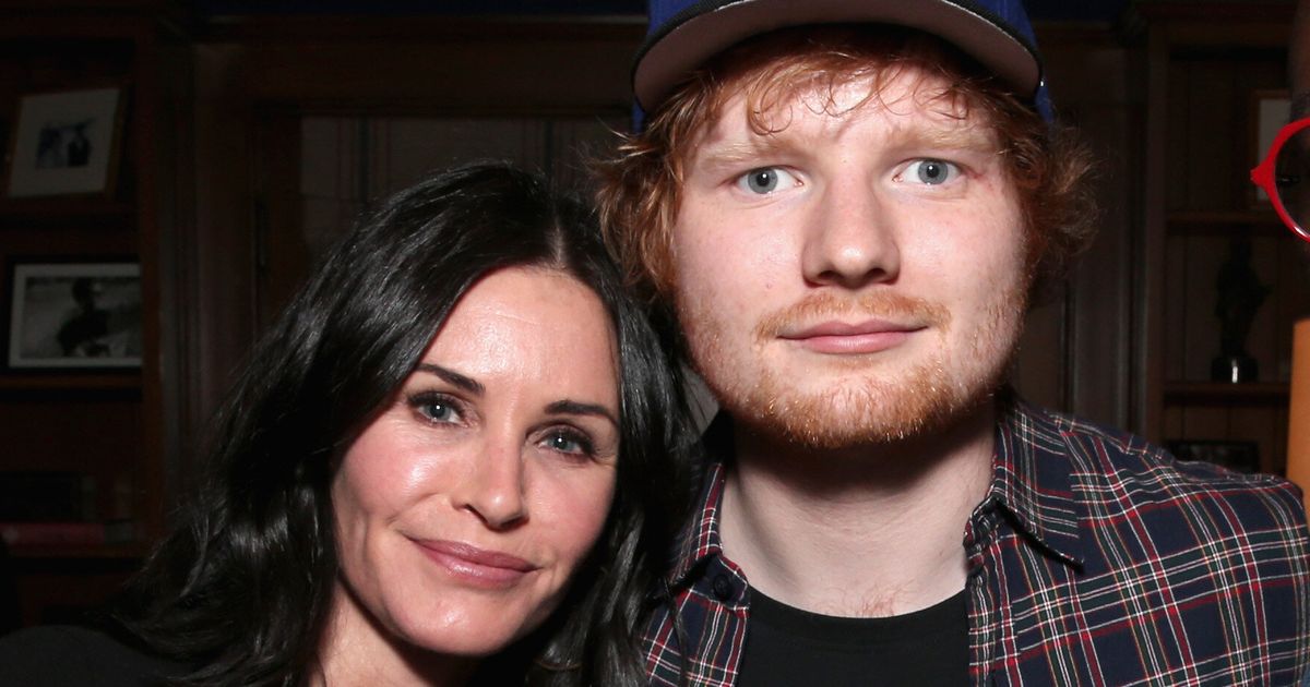 Ed Sheeran Reveals The NSFW Prank He Keeps Pulling On Courteney Cox