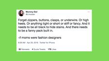 Funny And Too-Real Tweets About Parents' Style