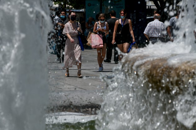 Ημέρες καύσωνα στην Αθήνα