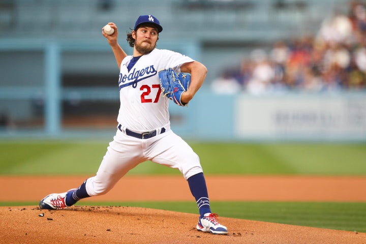 Trevor Bauer, pictured in a game against the Giants this week, inflicted “severe physical and emotional pain,” the woman's lawyer said.