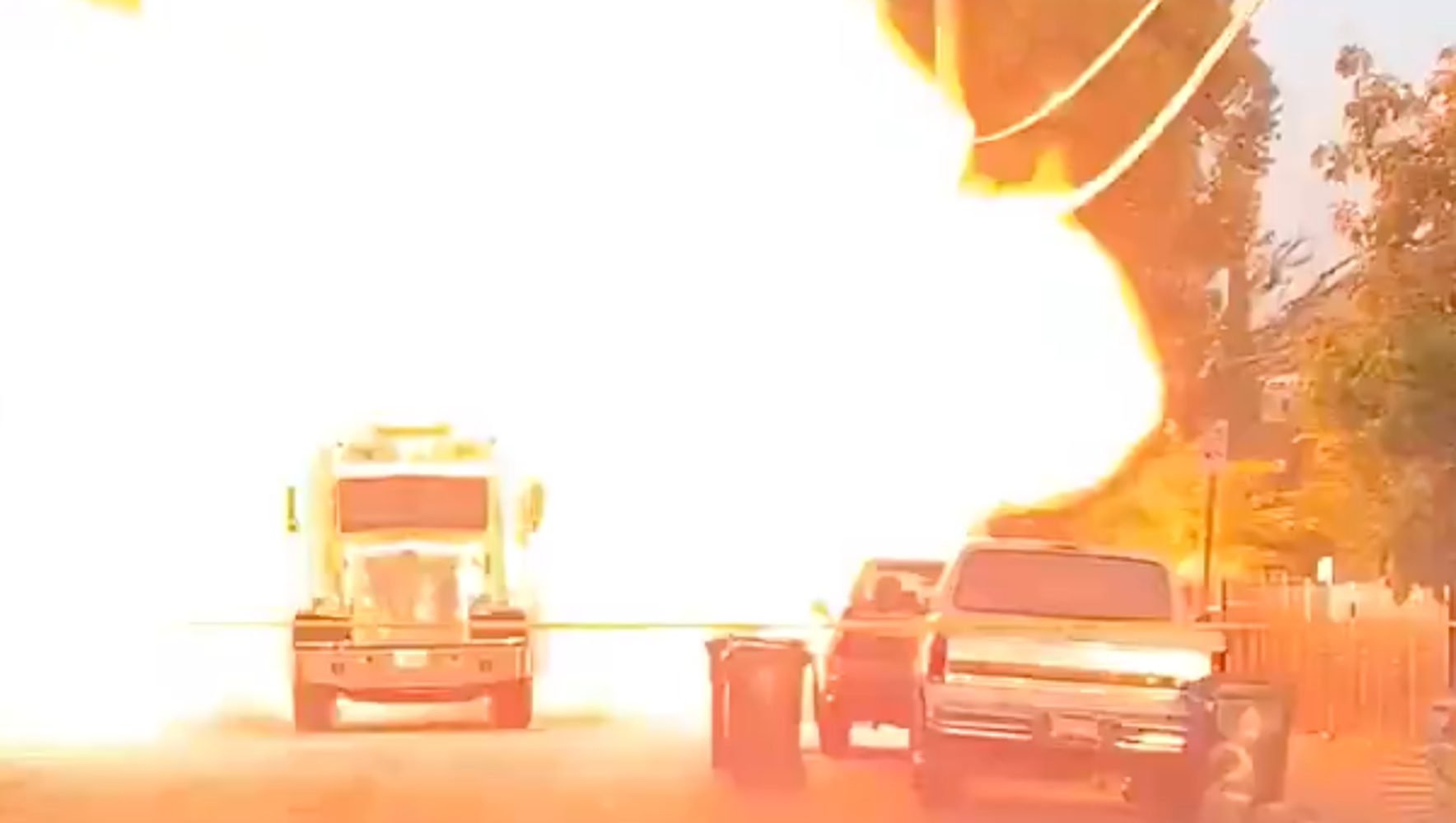 Large Explosion Rocks South L.A. During Police Seizure Of Illegal Fireworks