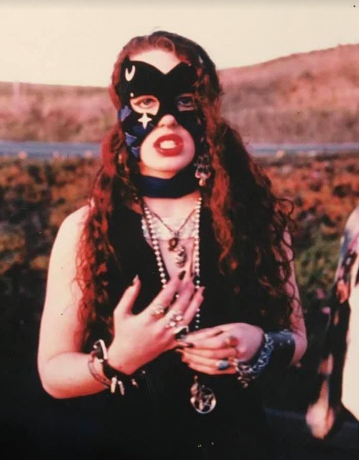 The goth years, circa 1994.