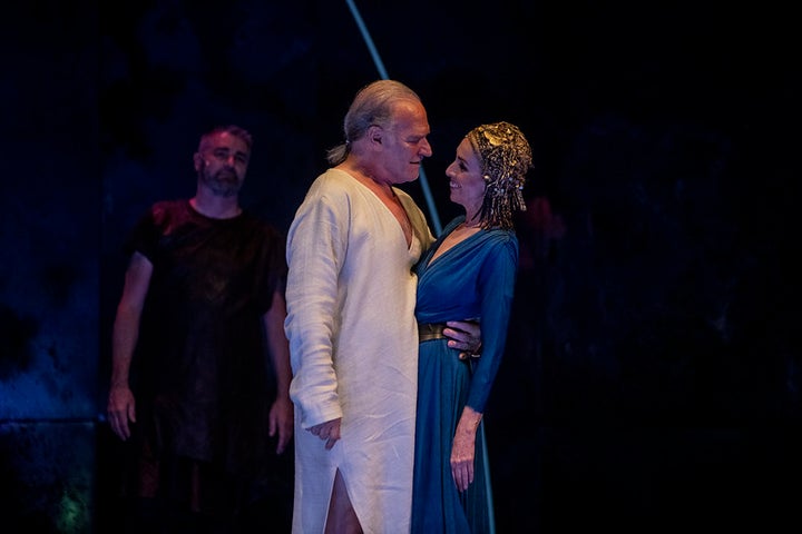 Ana Belén y Lluis Homar en escena.