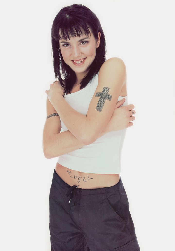 Melanie Chisholm (aka Mel C or Sporty Spice) circa 1997. 
