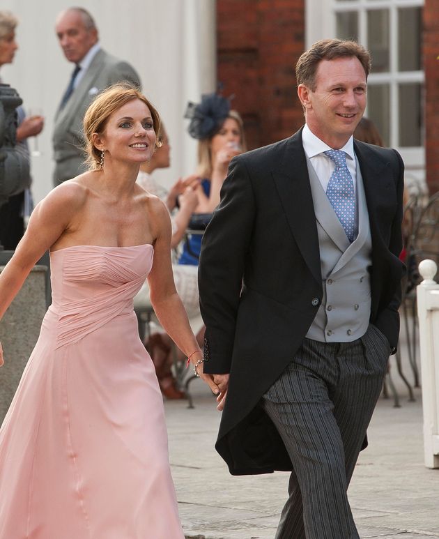 Geri with husband Christian Horner 