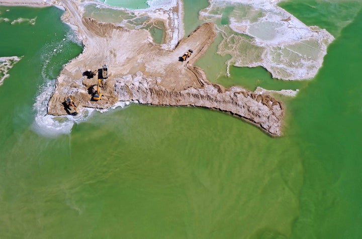 Mar Muerto, en Israel.