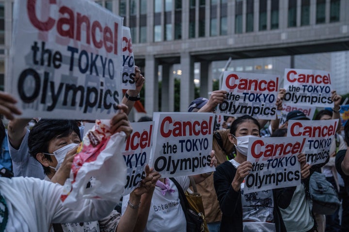 A May poll found that 80% of Japanese people opposed hosting the Tokyo Olympics; the number has fallen, but half of Japan still wants to cancel or postpone the games, which will take place in a country where just 12% of the adult population is fully vaccinated.