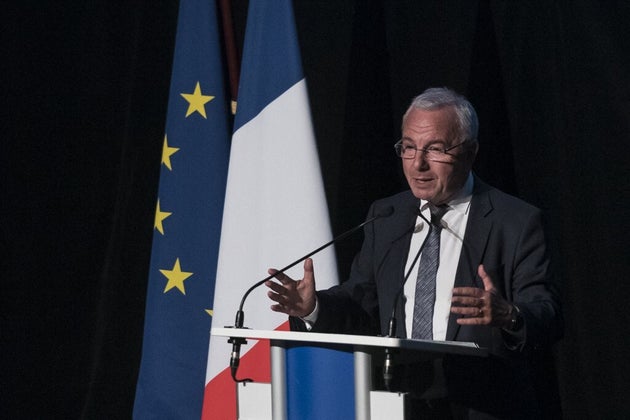 Jean Leonetti lors d'un meeting à Belfort, le 19 setpembre 2019