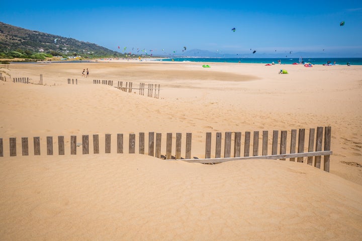 Playa de Valdevaqueros, en Cádiz