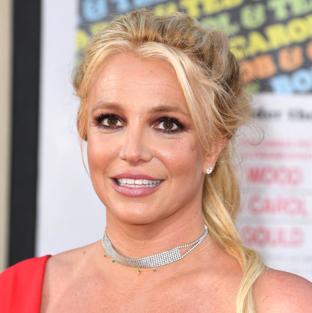 HOLLYWOOD, CALIFORNIA - JULY 22: Britney Spears arrives at the Sony Pictures' 