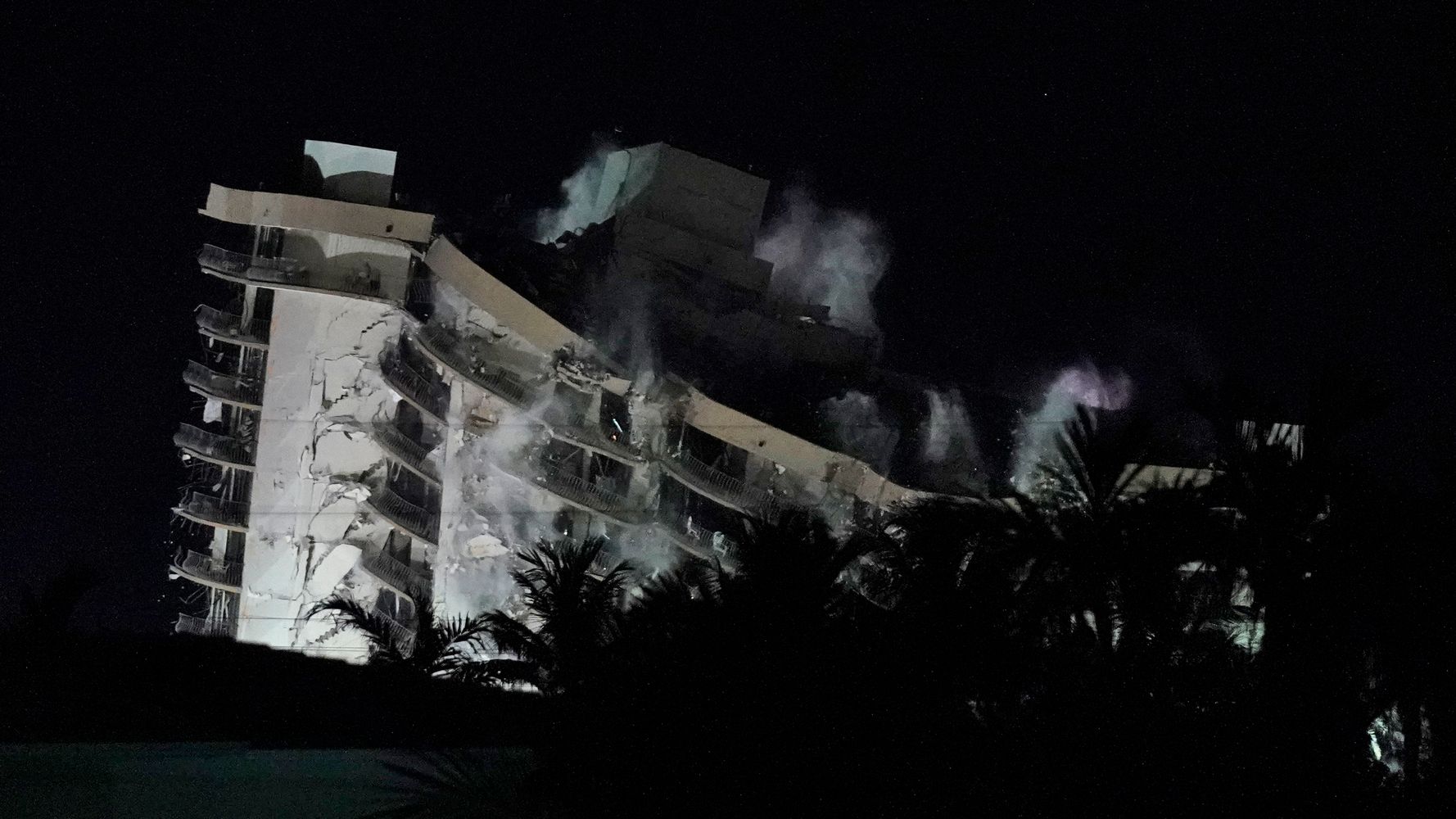 Explosives Set Off To Bring Down Rest Of Collapsed Florida Condo