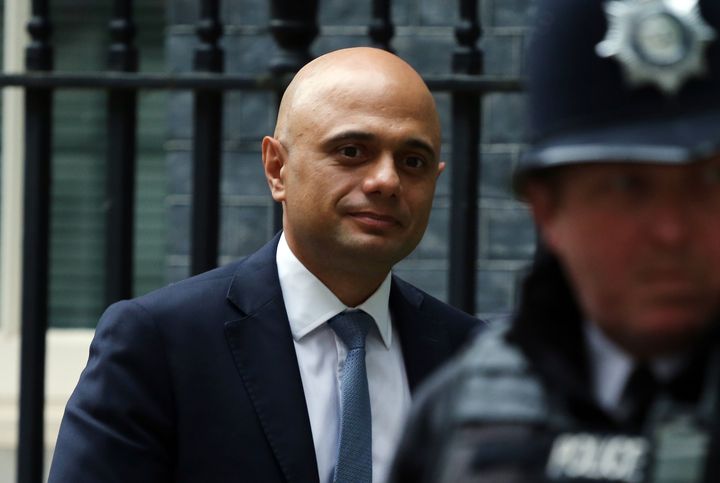 LONDON, UNITED KINGDOM - JUNE 30: Secretary of State for Health and Social Care Sajid Javid leaves 10 Downing Street in London, England on June 30, June. (Photo by Tayfun Salci/Anadolu Agency via Getty Images)