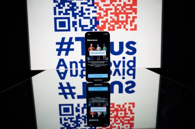 Une photo d'illustration de l'application TousAntiCovid, le 23 octobre 2020