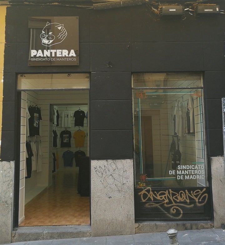 Pantera, tienda del Sindicato de Manteros