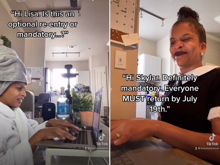 13 TikToks About The Funny, Real Struggle Of Returning To An Office | HuffPost Life 13 TikToks About The Funny, Real Struggle Of Returning To An Office | HuffPost Life