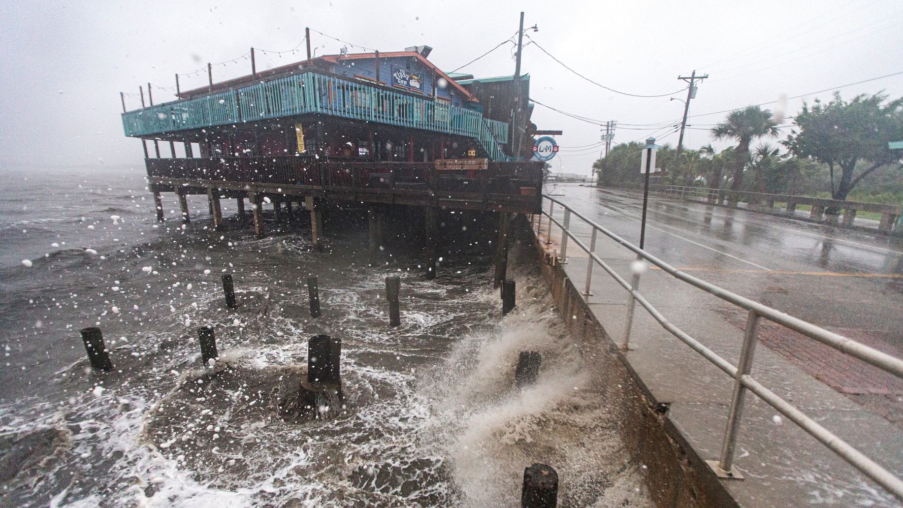 Tropical Storm Elsa Makes Landfall Along Florida Gulf Coast