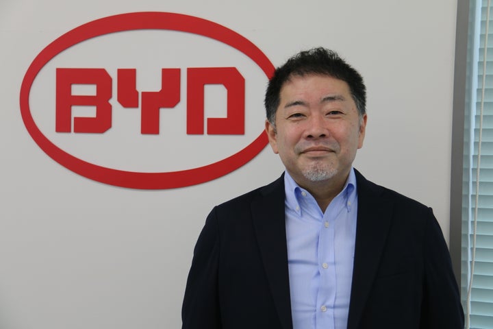 BYDの花田晋作取締役副社長