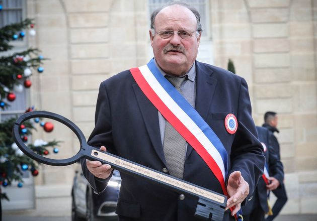 Michel Fournier, président de l'Association des maires ruraux de France, le 14 janvier 2019 à Paris.