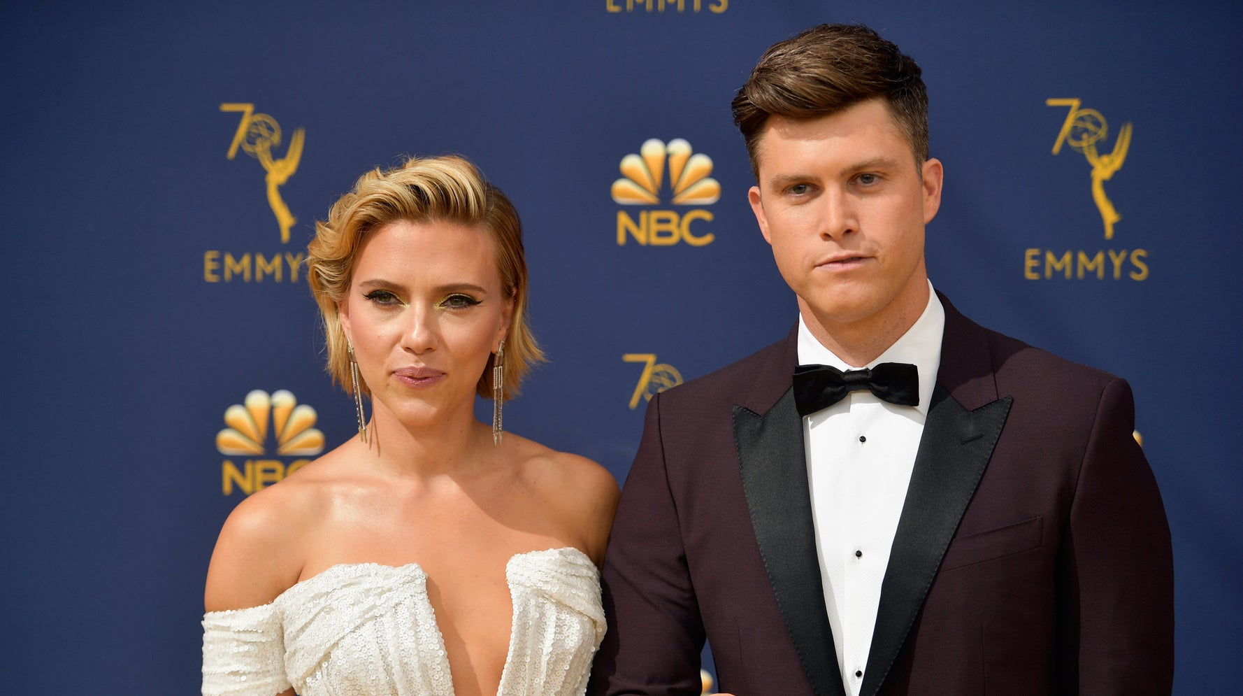 Scarlett Johansson Says Watching Hubby Colin Jost On ‘SNL’ Makes Her Panic