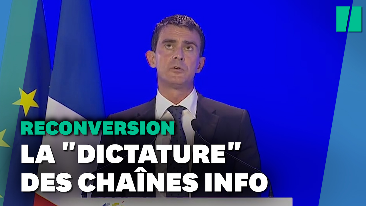 Avant de rejoindre BFMTV, Manuel Valls lui faisait la leçon
