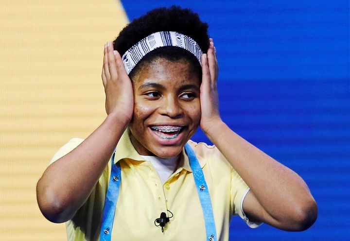 Zaila Avant-garde, 14, from New Orleans, Louisiana, won the 2021 Scripps National Spelling Bee Finals on Thursday. 