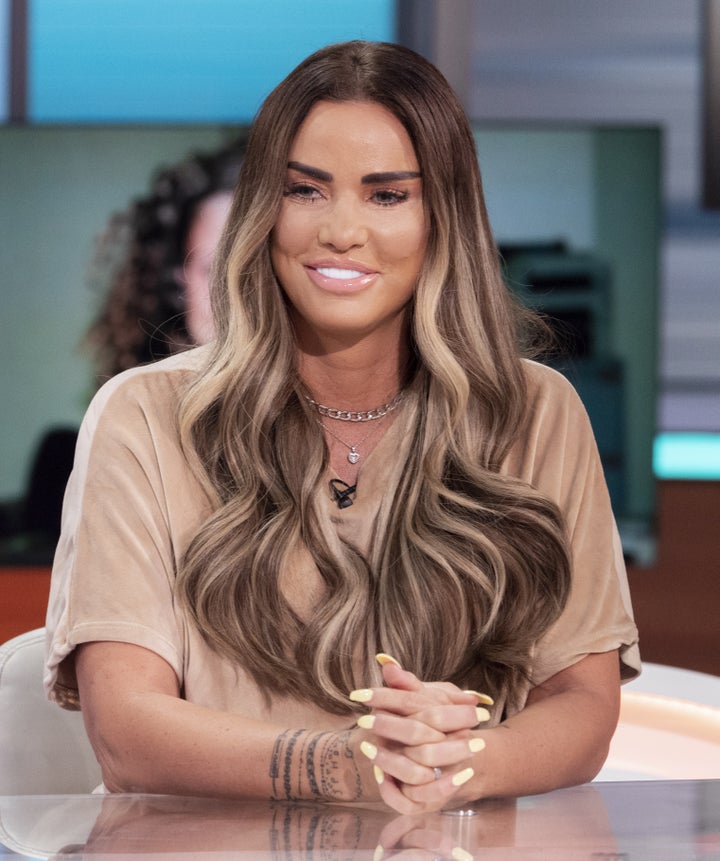 Katie Price on Good Morning Britain