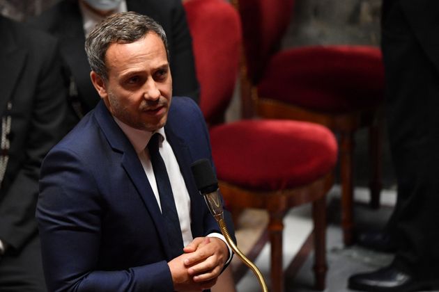 Adrien Taquet, secrétaire d'État à l'enfance et aux familles, en septembre 2020 à l'Assemblée nationale.