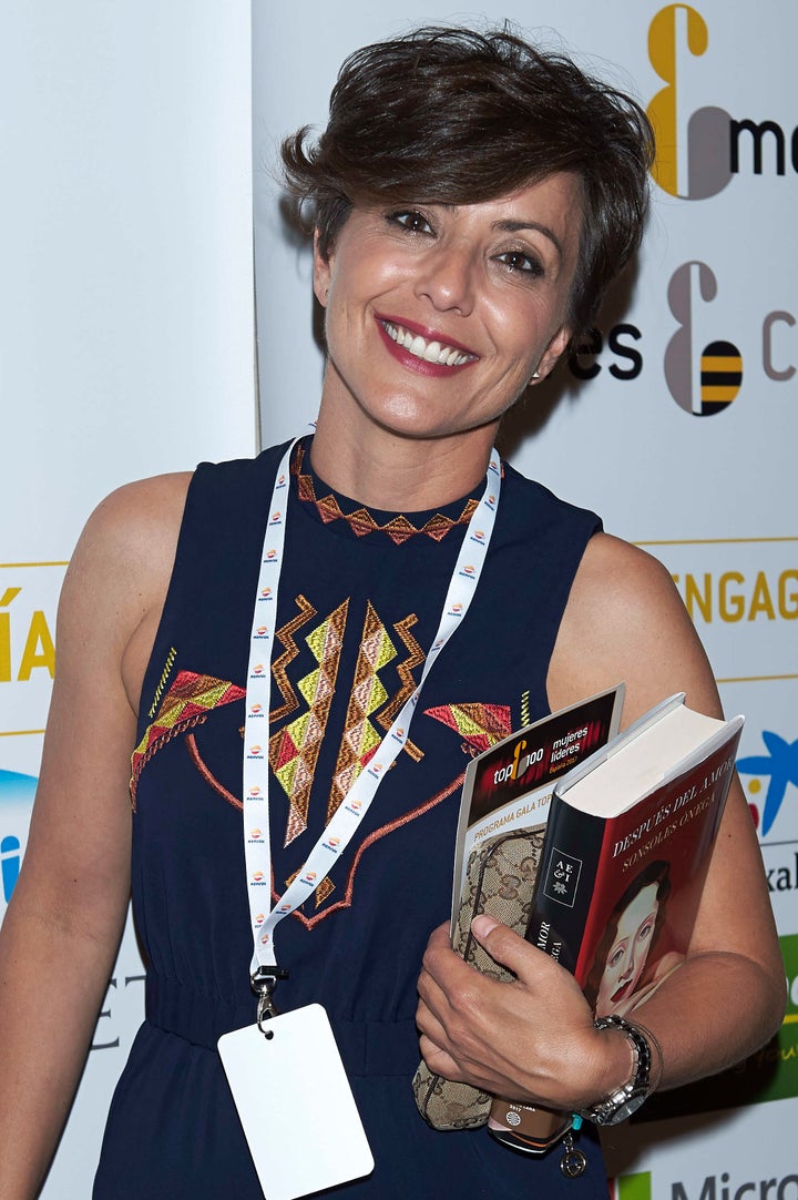 Sonsoles Ónega en la gala 'TOP 100 Mujeres', en 2017.