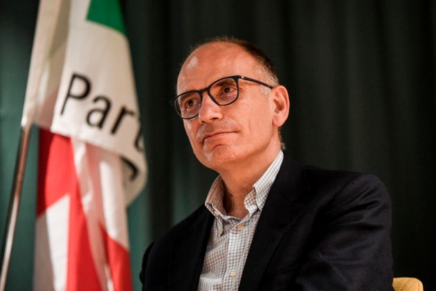 08/07/2021 Brescia, il segretario del PD Enrico Letta presenta il suo libro Anima e