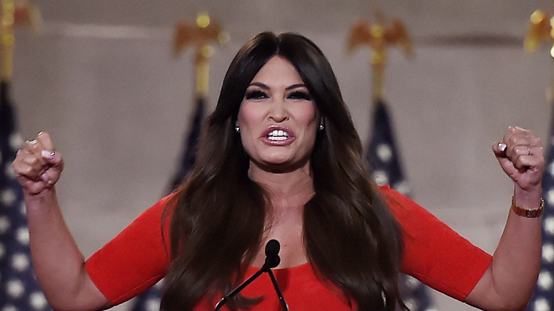 Donald Trump Reportedly Fed Up With Annoying Kimberly Guilfoyle News Block Donald Trump Reportedly Fed Up With Annoying Kimberly Guilfoyle News Block