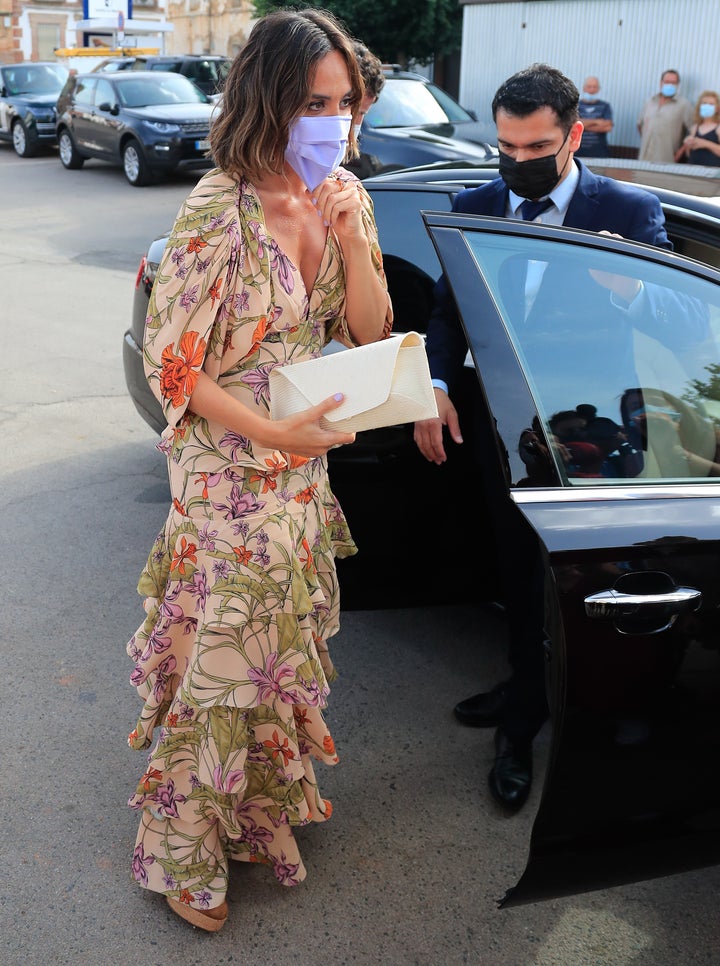 Tamara Falcó e Íñigo Onieva en la boda de Felipe Cortina y Amelia Millán.