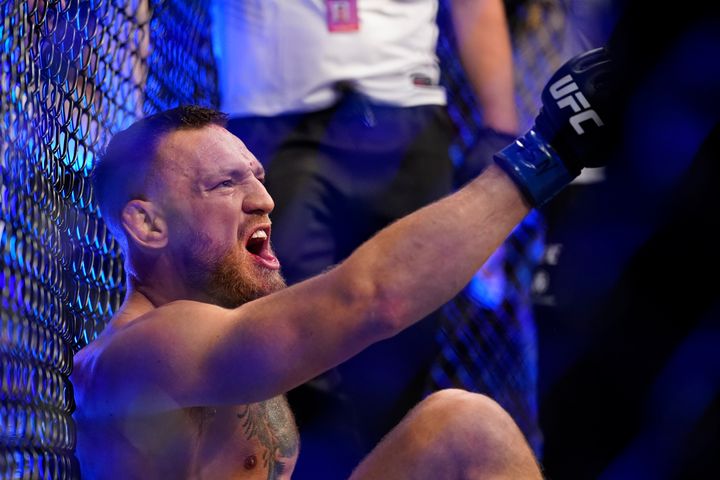 Conor McGregor Suffers Gruesome Leg Injury In UFC 264 Loss To Dustin ...