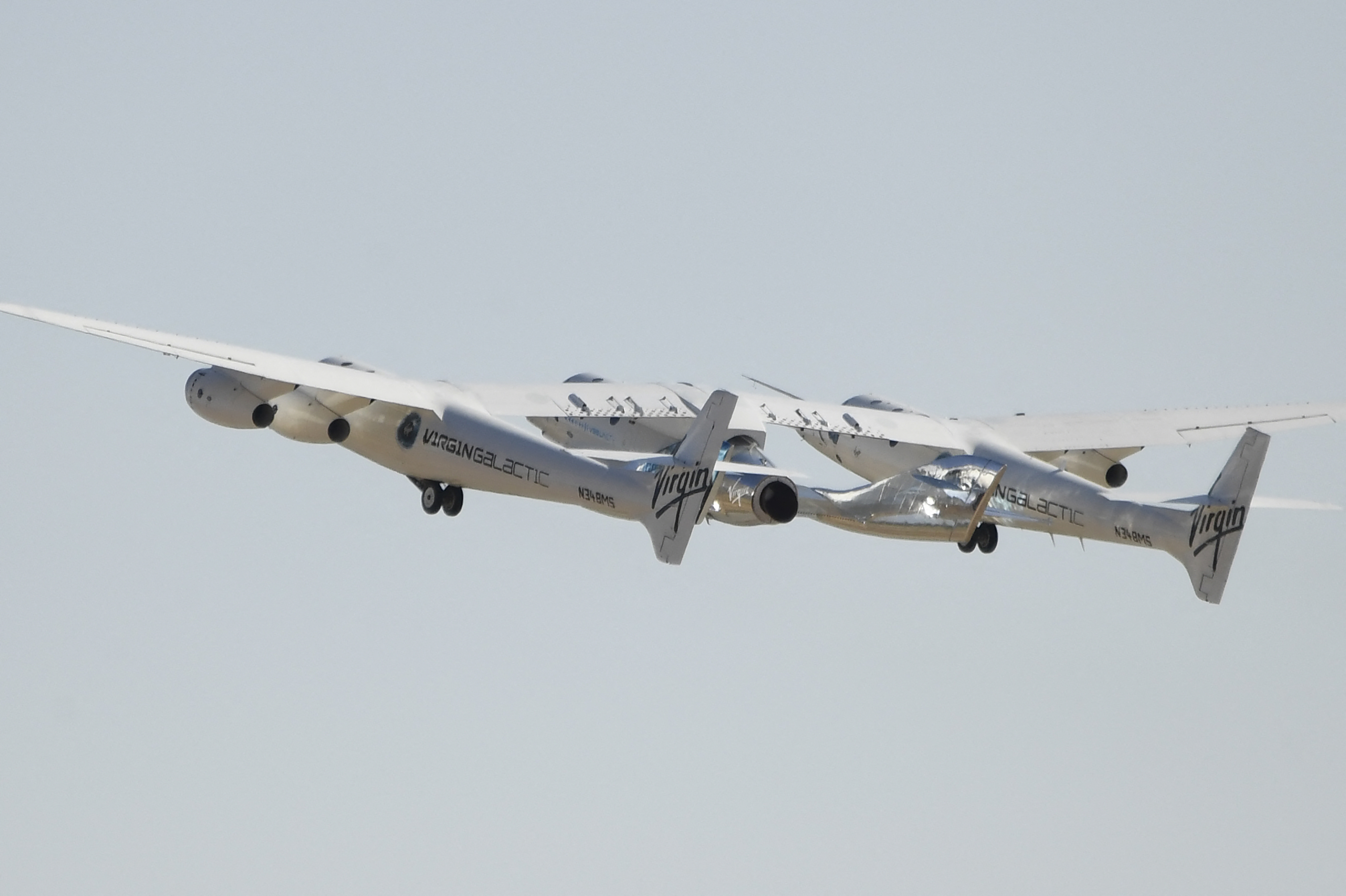 Richard Branson a atteint l'espace à bord de son vaisseau Virgin Galactic