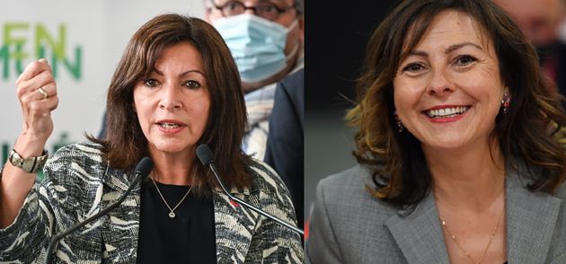 Anne Hidalgo, maire de Paris et Carole Delga, présidente de la région Occitanie.