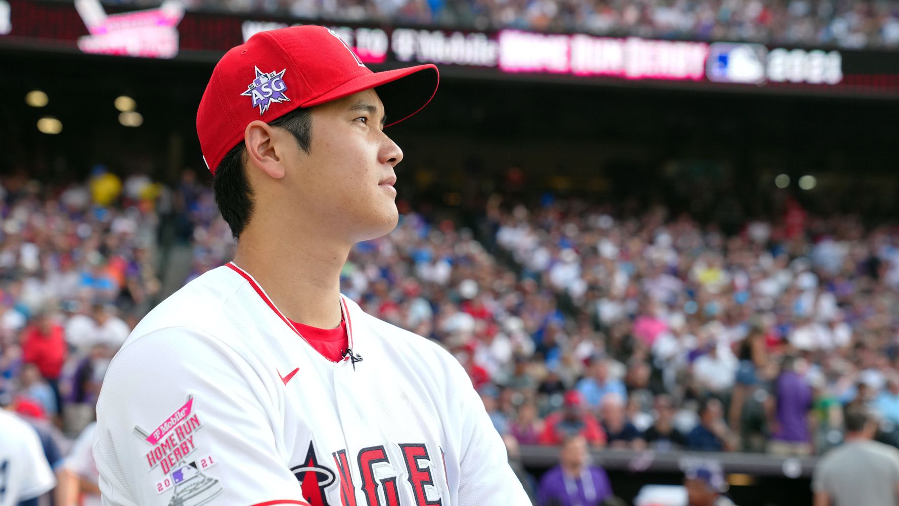 大谷翔平選手のホームランダービー 打撃練習で155m弾 地元局は 怪物級のホームラン と目を丸くする ハフポスト