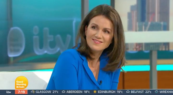 Susanna Reid was full of praise for the England squad