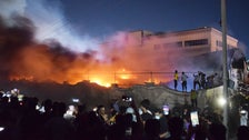 Fire Erupts In Coronavirus Hospital Ward In Southern Iraq, Killing At Least 58 Fire Erupts In Coronavirus Hospital Ward In Southern Iraq, Killing At Least 58