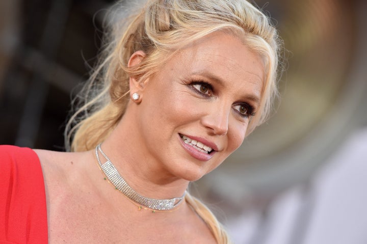 Britney Spears attends Sony Pictures' Los Angeles premiere of "Once Upon a Time... in Hollywood" on July 22, 2019.