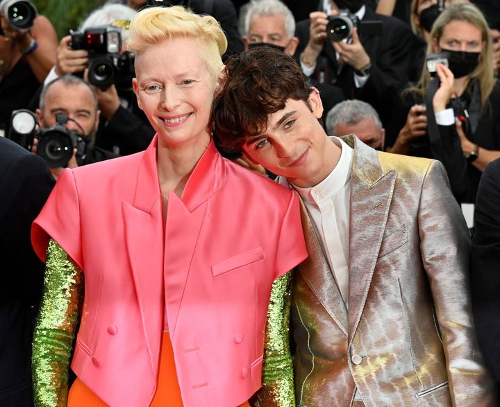 Tilda Swinton and Timothee Chalamet set the internet ablaze earlier this week by walking the red carpet together at the Cannes Film Festival.