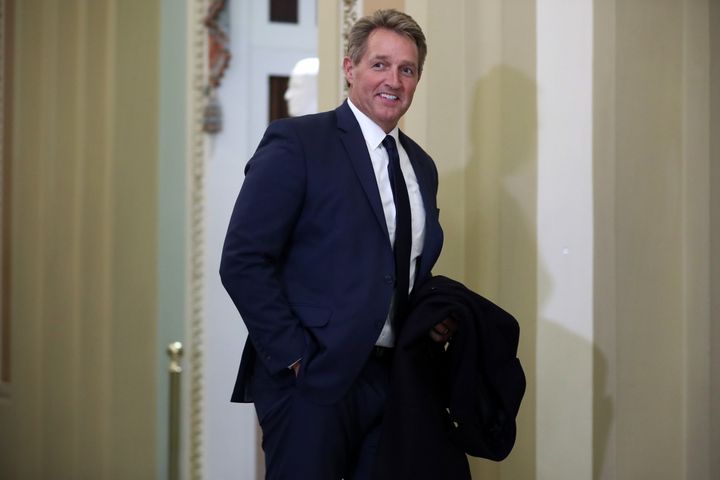 Former Sen. Jeff Flake (R-Ariz.) is a vocal critic of former President Donald Trump.