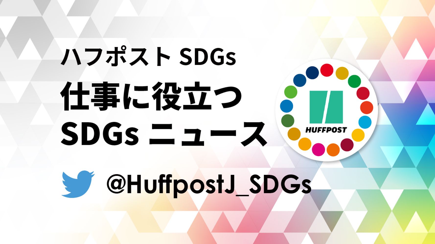 忙しく働くあなたへ Sdgsニュースをグラフやイラストと140字で伝えます ハフポスト