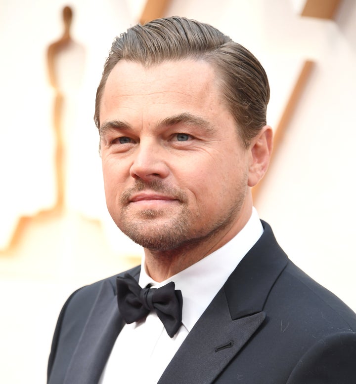 Leonardo DiCaprio en la gala de los Oscar de 2020.