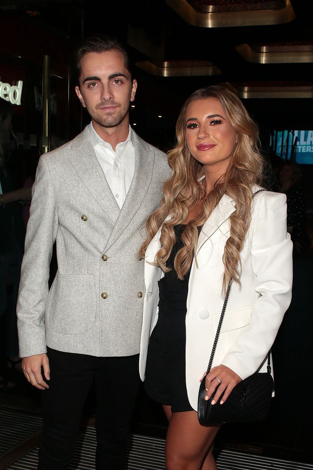 Sammy Kimmence with Dani Dyer, pictured in 2019