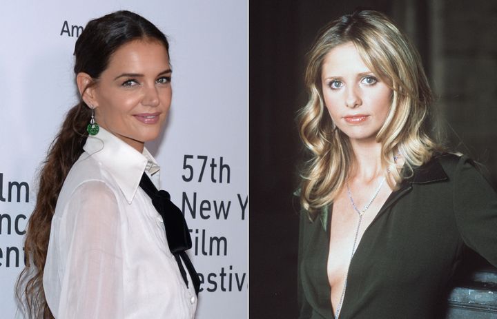 Katie Holmes and Sarah Michelle Gellar