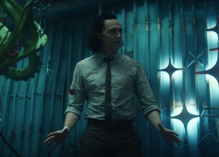 Tom Hiddleston in "Loki." 